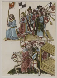 Investitura di Federico I della casa di Hohenzollern come Elettore di Brandeburgo al Concilio di Costanza