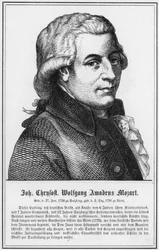 John Chrysostom Wolfgang Amadeus Mozart (incisione)