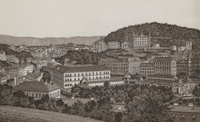 Karlsbad dalla parte nord
