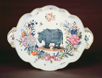 Supporto di Meissen per il centrotavola dal servizio Northumberland, c.1745
