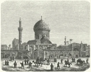 Moschea di Ahmed Khiaga e piazza del mercato, Baghdad