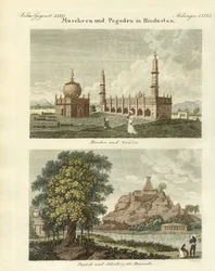Moschee e pagode in Hindustan