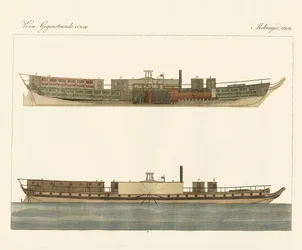 Commercio di battelli a vapore nordamericani