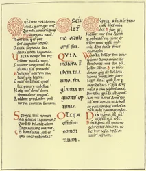 Pagina dal Cantico dei Cantici