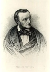 Ritratto di Richard Wagner (1813-83) compositore tedesco