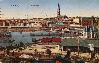 Cartolina di Amburgo, c.1910