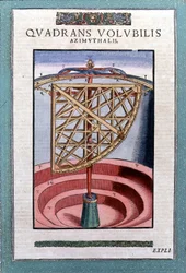 Quadrante azimutale zodiacale in 