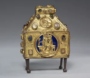 Reliquiario a forma di borsa, c.1320