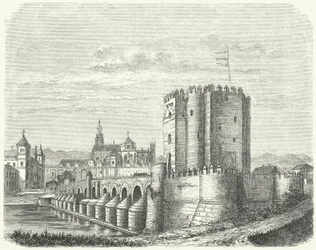 Ponte romano e Grande Moschea di Cordova, Spagna