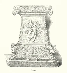 Altare religioso romano
