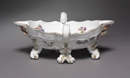 Salsiera, Fabbrica di porcellana di Meissen, Germania, 1735-56