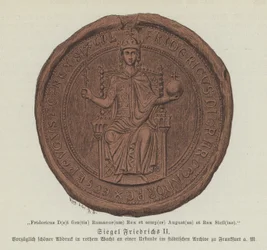 Sigillo di Federico II, Sacro Romano Imperatore