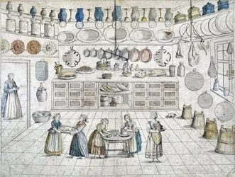 Servi in cucina, Germania
