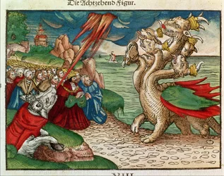 Serpente a sette teste dal Libro dell
