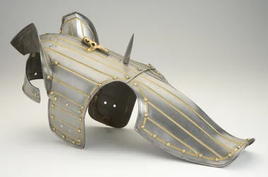Shaffron, armatura per la testa del cavallo