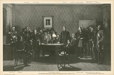 Trattative di resa a Donchery, Francia, 1-2 settembre 1870