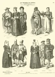 Costumi svizzeri, metà XVII secolo