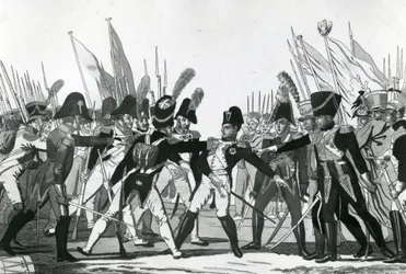 La fine di Napoleone come imperatore