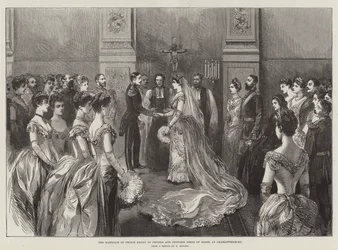 Il matrimonio del principe Enrico di Prussia e della principessa Irene d