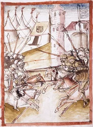 I Romani attaccano Augusta, c.1490