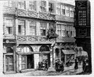 La casa dei Rothschild nel ghetto, Francoforte
