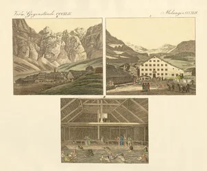 Il bagno di Leuker nel Canton Vallese