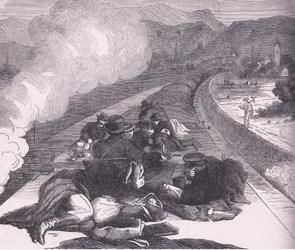 Trasporto del Corpo di Ambulanza Prussiano