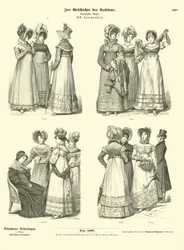 Costume femminile, XIX secolo