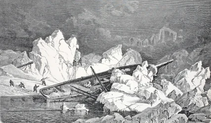 Naufragio della Hansa, pub. Londra 1874