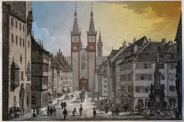 Wurzburg (incisione, ca. 1830)