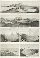 Veduta della costa flegrea, disegnata da Monte Gauro