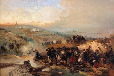 La cattura della Torre di Malakoff, di Gerolamo Induno