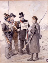 Risorgimento: Le Cinque Giornate di Milano (18-22 marzo 1848): uno dei primi episodi delle Rivoluzioni del 1848