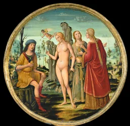 Il giudizio di Parigi. Diametro ...