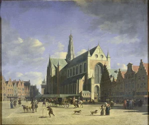 Il Groote Markt (Grande Mercato) Haarlem