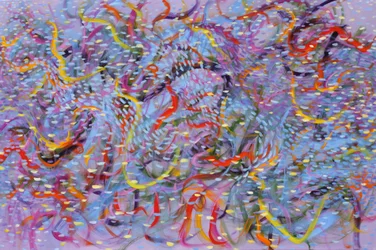 Magia subacquea 2, 2014 (acrilico su tela)