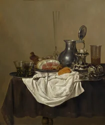Natura morta con prosciutto