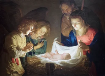 Adorazione del Bambino