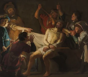 Cristo coronato di spine, 1622 circa (olio su tela)