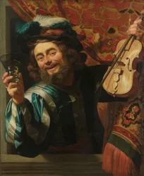 Il violinista allegro
