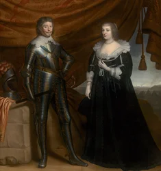 Federico Enrico e Amalia di Solms-Braunfels, c.1637-8