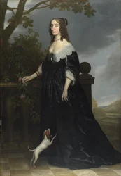 Ritratto di Elisabetta Stuart (1596-1662), regina di Boemia, moglie dell