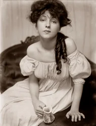Ritratto di Evelyn Nesbit di Gertrude Kasebier, c.1900