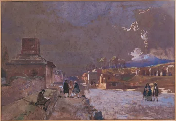 Italia, La Strada delle Tombe a Pompei