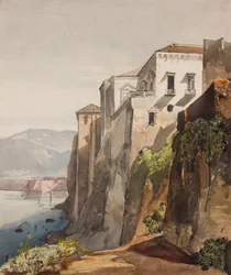 La casa di Tasso, Sorrento, con aggiunte della Principessa Maria Annunziata di Borbone (1843-1871), 1853