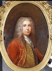 Ritratto di un gentiluomo. XVIII secolo. Dipinto di Giacomo Ceruti detto il Pitocchetto (1724? -?). Museo del Castello, Milano