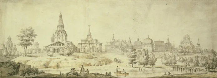 Vista di Kolomenskoye, 1795