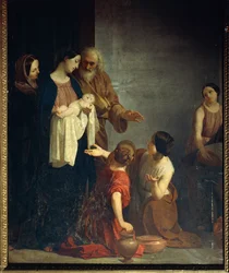 Natività della Vergine Maria, di Giacomo Trecourt