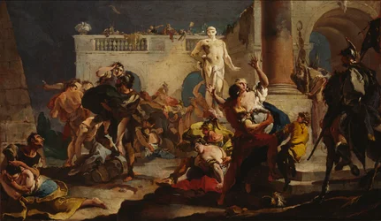 Il ratto delle Sabine, 1718-1719