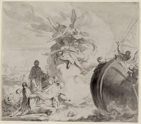 La testa di San Torpe salvata dagli angeli e restaurata all